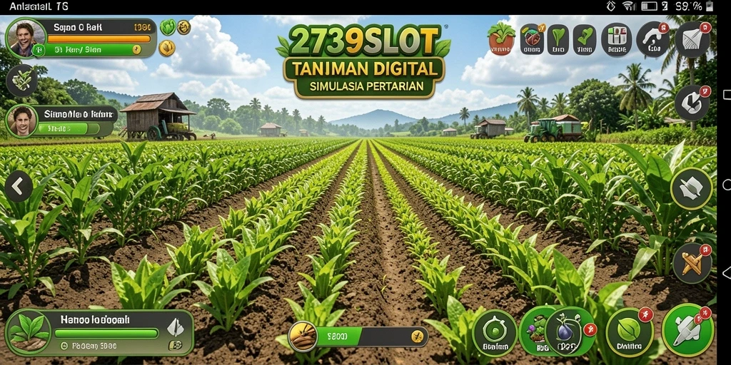 Screenshot utama 2739SLOT menampilkan keindahan pertanian digital.