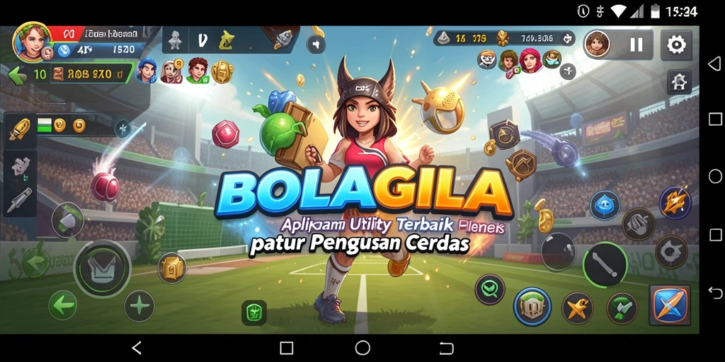 Tampilan antarmuka BOLAGILA yang intuitif dan mudah digunakan.