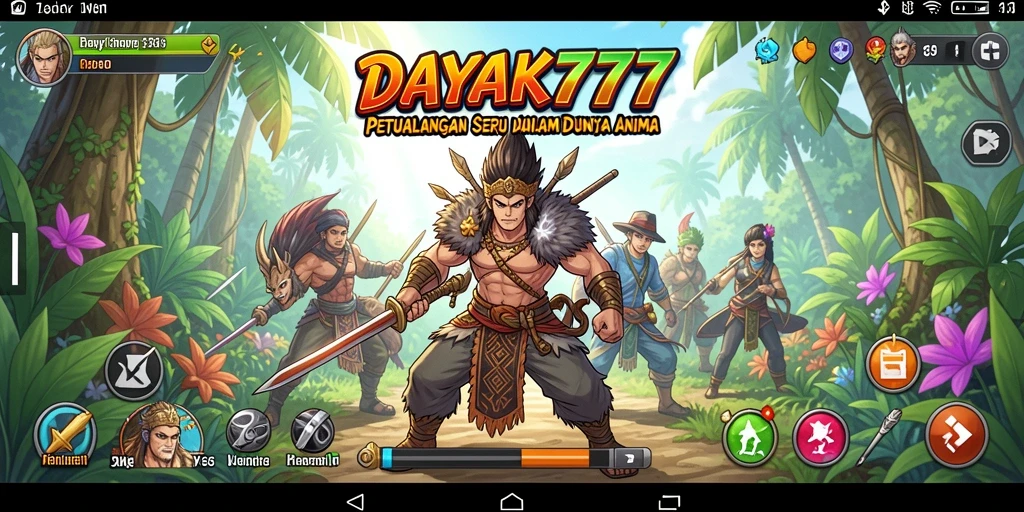 Gameplay DAYAK777 yang memikat dan penuh warna.