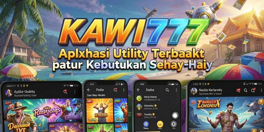 Tampilan antarmuka utama KAWI777 yang user-friendly dan fungsional.