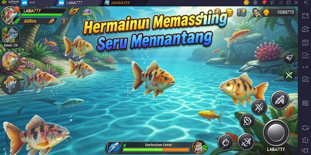 Tangkapan ikan besar dalam permainan LABA777 yang menantang.