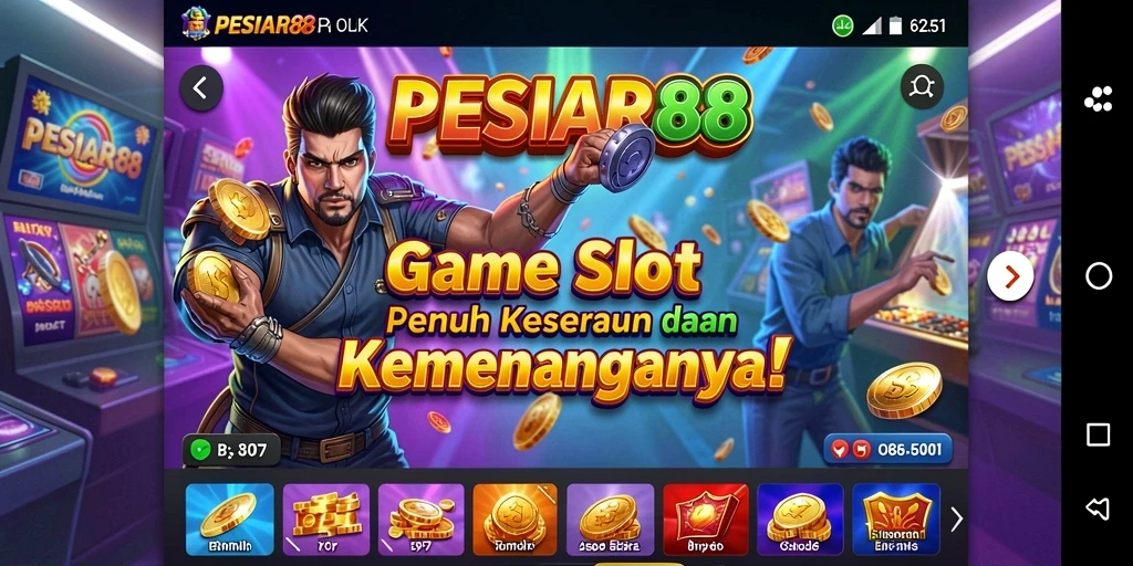 Tampilan menarik gameplay PESIAR88 dengan slot yang beragam.