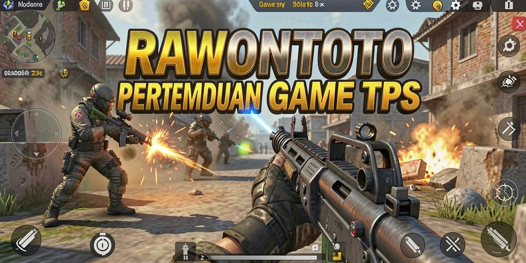 Tangkapan layar gameplay RAWONTOTO menunjukkan aksi pertempuran yang mendebarkan.
