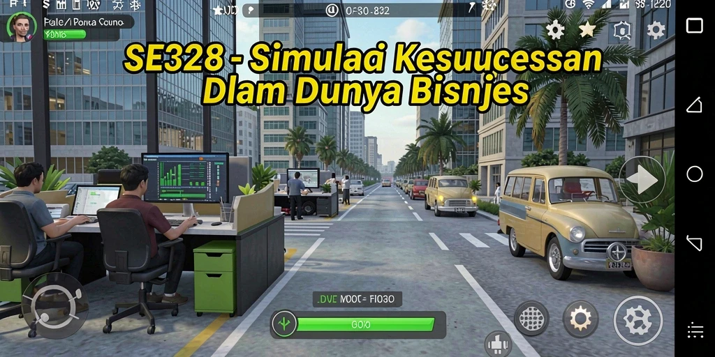 Tampilan gameplay SE328 yang mengasyikkan dan mendebarkan.